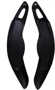 Car Steering Wheel Shift Paddles for M&ini C&ooper S JCW F54 F55 F56 F57 F60 Countryman Clubman Shift Paddle Blade Steering Wheel Paddle Shifter Extension HTEOPOEKFR(Black)