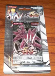 MINT YuGiOh Absolute Powerforce Blister Booster Pack 1st Edition Factory Sealed