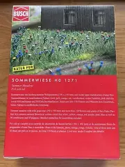 Busch HO 1271- Summer Meadow For Model Scenery BNIP