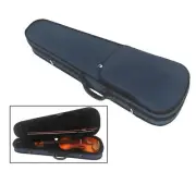 4/4 Full Size Violin Case Travel Carrying Bag Built in Hygrometer Triangular