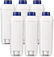 6X Coffee Machine Water Filter, Coffee Maker Water Filter for Delonghi Magnifica S ECAM 22.110 DLS C002 DLSC002