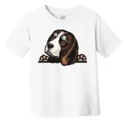 Beagle Dog Breed Popping Up Cute Infant Toddler T-Shirt v2