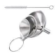 Funnels Stainless Steel Kitchen Set Pump Bottle Dispenser Small Child
