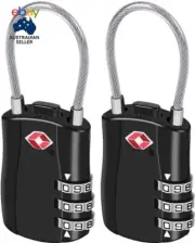 TSA Approved Luggage Combination Locks, Combination Travel Padlock Luggage Lock