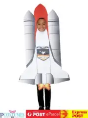 Rocket Ship Child Costume Boys Girls Spaceman NASA Suit Book Week Outfit