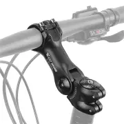 WEST BIKING 60° Adjustable Bicycle Handlebar Booster 25.4mm Aluminum Alloy Bike Front Fork Stem Adapter