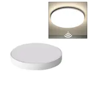 Catzon Radar Sensing LED Ceiling Light 18W Lighting Fixture with Remote-White