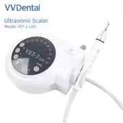 Dental Ultrasonic Piezo Scaler 5 Tips LED Handpiece Fit EMS Woodpecker Portable