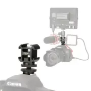 Camera Hot Shoe Mount Adapter Video Accessory Triple Cold Shoe Bracket Lights