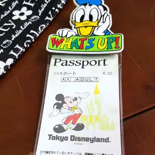 1997年懷舊紀念品 東京迪士尼樂園TOKYO Disney 紀念收藏門票 及票卡袋