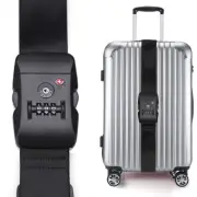 Sydney CarryOn Adjustable Luggage Strap with a Built-in TSA Combination Lock