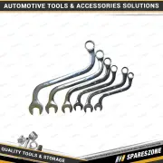 6 Pcs of PK Tool S-Type Combination Spanner Set - Metric Cr-V Steel