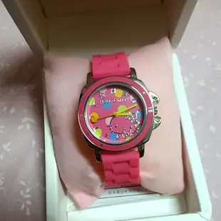 日本 三麗鷗 正版授權 Hello Kitty 粉紅手錶 Kitty甜心 限量 限定 矽膠錶帶 絕版品