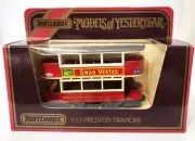 Matchbox Models of Yesteryear Y-15 Preston Tramcar Swan Vestas (Vintage New)
