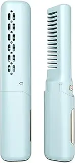 Fahgaer Mini Hair Straightener Professional Quick Heated Electric Hot Comb Multifunctional Wireless Portable Straightener-B