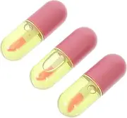 [AUTSUPPL] Lip Oils Moisturizing Hydration 3pcs Portable Lip Glosses Safe Ingredients for