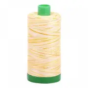 A1140-4658 Mako Cotton Embroidery Thread 40wt 1094yds Variegated Orange, PInk