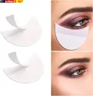 100 Pcs Professional Eyeshadow Pads Stencils Lint Free under Eye Pads Eyeshadow
