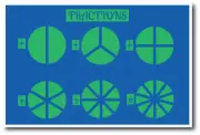 Fractions - NEW Classroom Math School Educational Classroom POSTER
