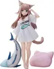 The House Cat is a Girl & Cute KINAKO Good Morning ver 1/6 PVC Figure GOLDENHEAD