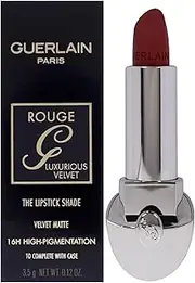 Rouge G Luxurious Velvet Matte Lipstick - 888 Burgundy Red by Guerlain for Women - 0.12 oz Lipstick