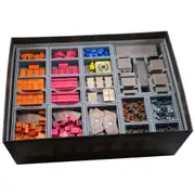 Folded Space Game Box Inserts Organiser Divider For Barrage Tabletop RPG