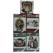 BN FS Lot 5 Daisy Kingdom Iron On Transfers Gingerbread Santa Bear Chocolate FRE