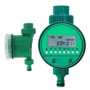 Drip Irrigation Automatic Watering Timer Plant Lawn Garden Hose System Kit Micro