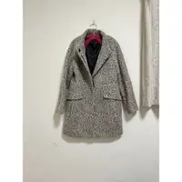 在飛比找蝦皮購物優惠-ZARA BASIC 米色豹紋大衣 羊毛 外套XS