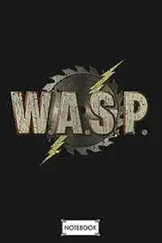 Wasp Los Angeles 1982 B31740 Notebook: Diary, 6x9 120 Pages, Lined College Ruled Paper, Matte Finish Cover, Planner, Journal