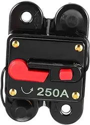 ASAKKURA 1pc Resettable Circuit Breaker for Car Audio Self Fuse Holder for Automotive Power Supply Ideal for Audio Systems and Solar Inverter