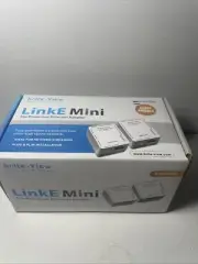 2 Brite-View LinkE Mini 500 Mbps Powerline Ethernet Adapter BVP-5100D PRE OWNED