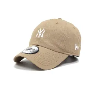 【NEW ERA】棒球帽 Casual Classic MLB 紐約 洋基 老帽 奶茶 白 NY 男女款 帽子 經典款(NE12712402)