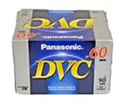 Panasonic 60/90min Mini DV Digital Video Cassette DVC Tape AY-DVM60EJ Pack of 5