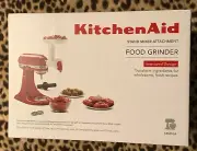 New Genuine KitchenAid KSMFGA Food Grinder Stand Mixer Attachment