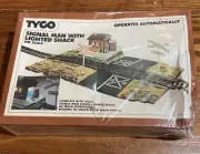 Vintage 1978 Tyco Signal Man with Lighted Shack #928 HO New Factory Sealed Box