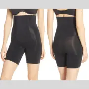 NWT $78 Spanx [ PLUS 2X ] Oncore High Waist Mid Thigh Shaper in Black #U432