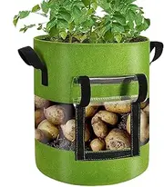 Cloth Grow Bags,Nonwoven Thickened Growing Pots - Multi-Purpose Containers with Handles, Visible Space, Garden Supplies for Vegetables Fruits Flowers