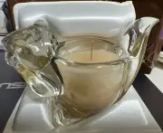 VINTAGE 1978 Avon Bright Chipmunk Candle-Spice Garden fragrance candlette NOS