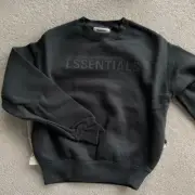 New Authentic Fear of God Essentials FOG Kid's Hoodie Sweatshirt Pullover Top 8Y