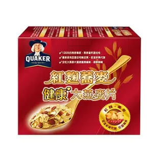 QUAKER 桂格 紅麴蕎麥健康大燕麥片(1500g)
