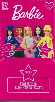 BARBIE COLLECTOR CARDS S1 CDU (x24 Packs)