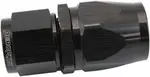 Aeroflow Stepped Straight End -10 Hose to -8AN Expander Hose End Blacteflon - AF201-10-08DBLK