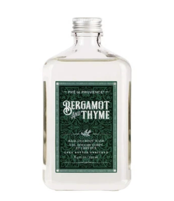 Pre de Provence Bergamot & Thyme 8 oz Shower Gel Body Wash SEALED