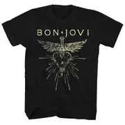 Bon Jovi T Shirt Heart & Dagger Logo Bon Jovi Shirt