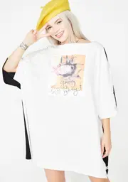 [Little Sunny Bite] Polaroid Photo Big Tee