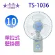 雙星 TS-1036 單拉式10吋壁掛扇