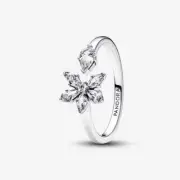 *BRAND NEW* Pandora Timeless Sparkling Herbarium Cluster Open Ring 192611C01