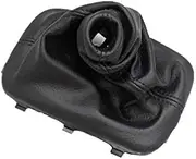 Daiilg Car Automatic at Leather Gear Shift Knob Dust-Boot Cover for Forte Koup 2009-2013 846401M500WK