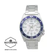 Casio Men's Analog Sporty Stainless Steel Band Watch MTD135D-7A MTD-135D-7A